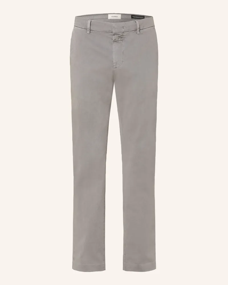 Closed Chino Clifton True Regular Fit grau Grau