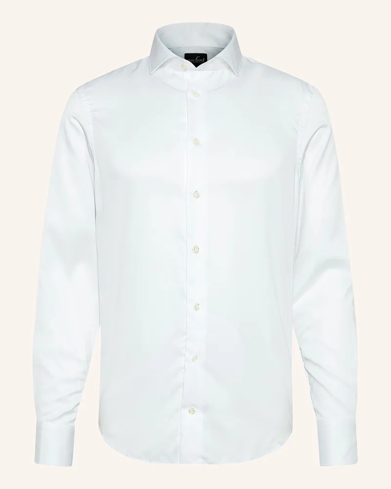 van Laack Hemd Slim Fit weiss Weiss