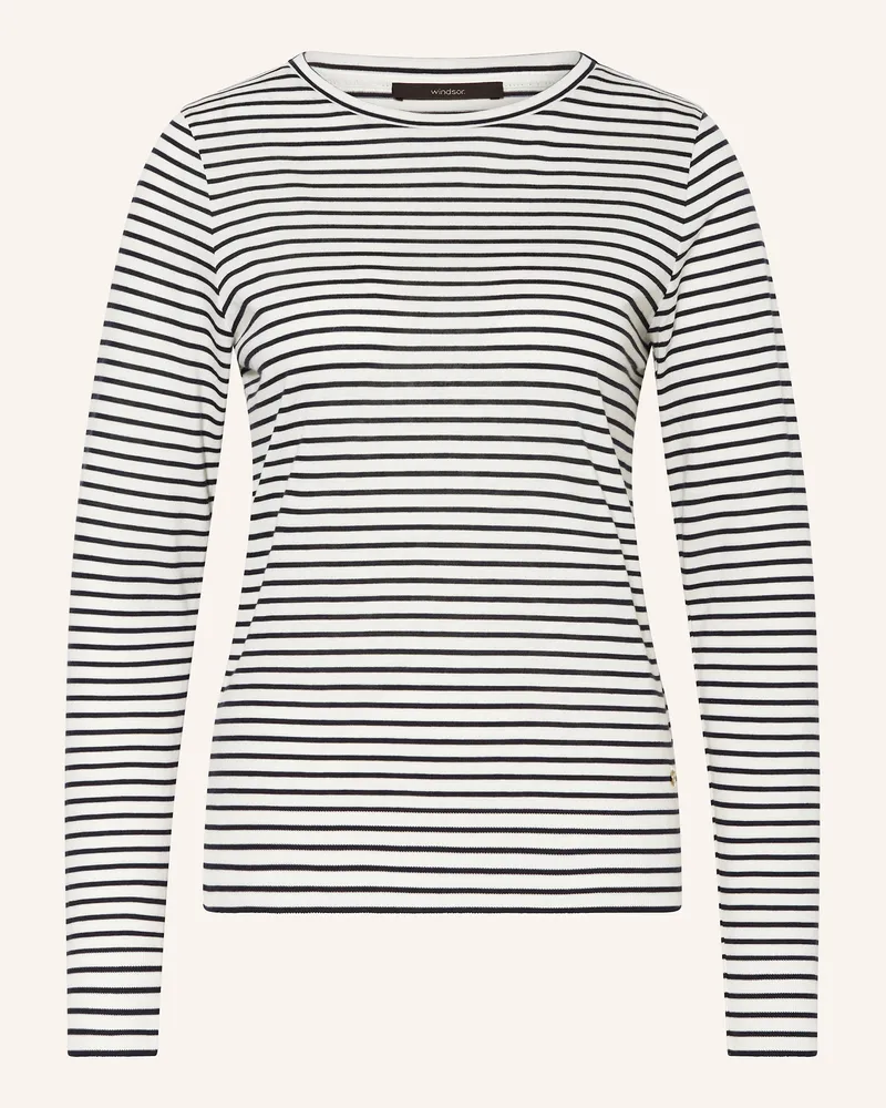 windsor. Longsleeve Weiss
