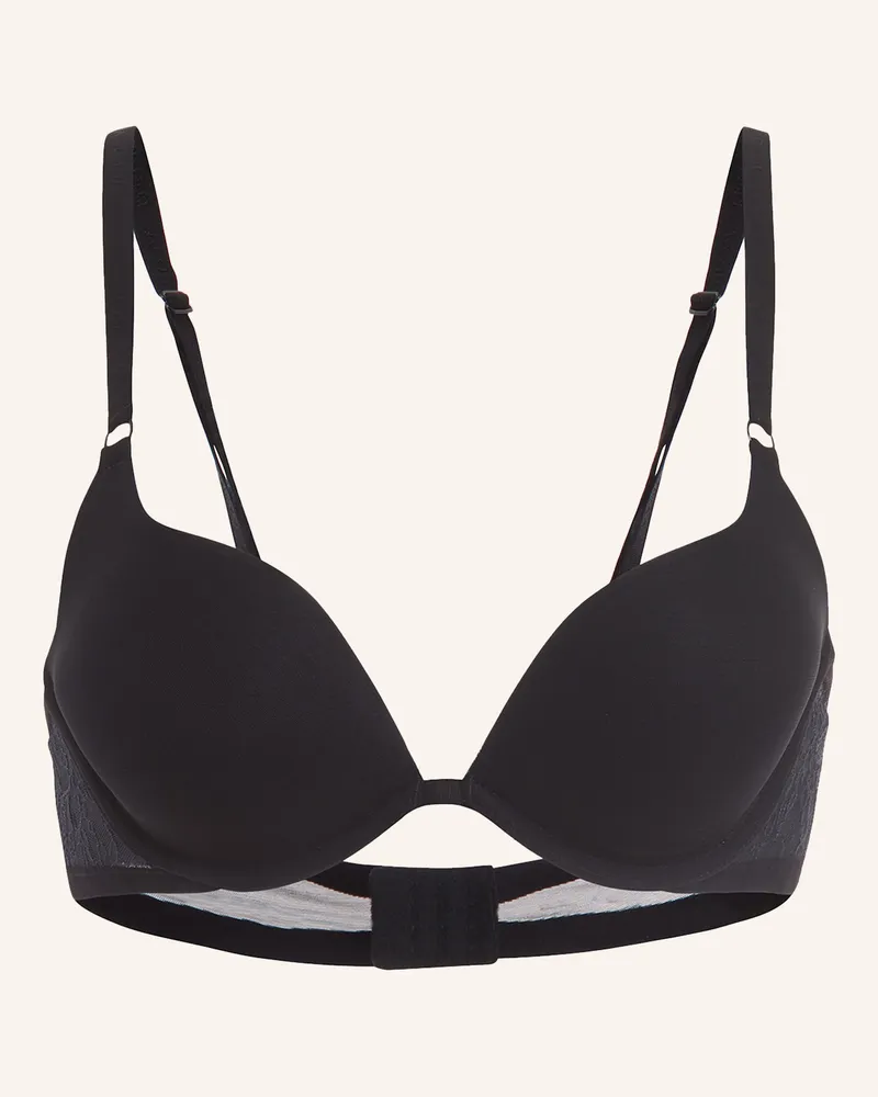 Wolford Körbchen Bh Bonded To Leavers Push-Up Bra schwarz Schwarz