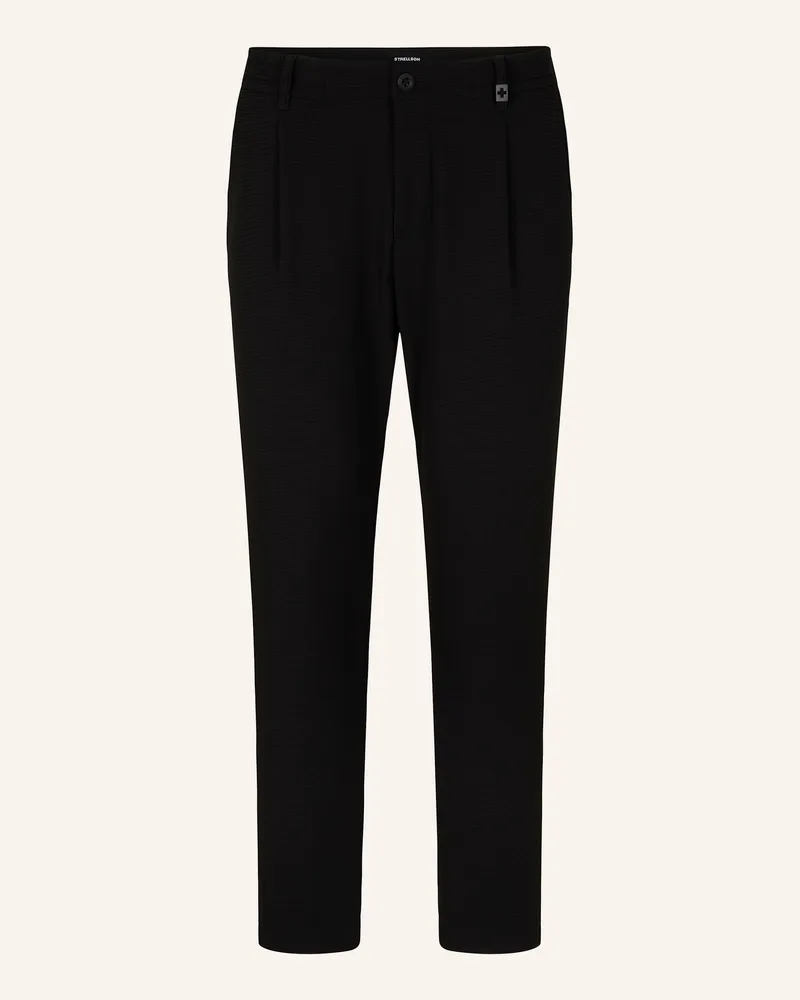 Strellson Bundfaltenhose LUI Schwarz