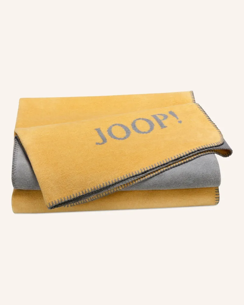 JOOP! Plaid Joop! Melange gelb Gelb