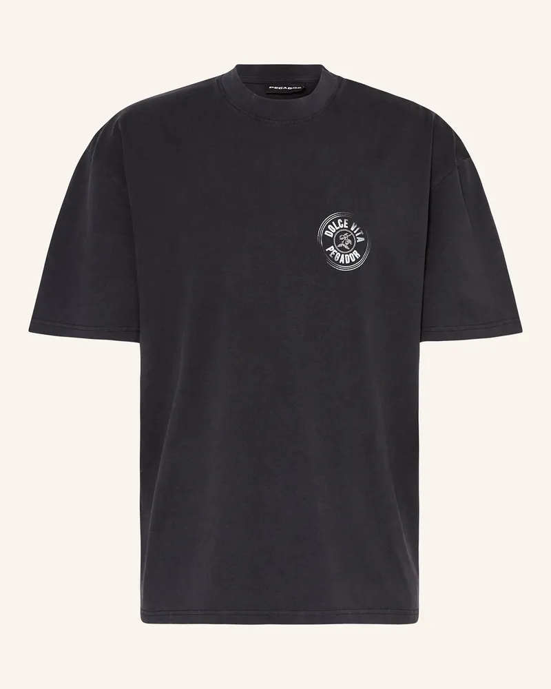 PEGADOR Oversized-Shirt NUEVO Schwarz