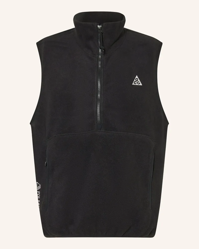 Nike Fleece-Troyer ACG WOLF TREE Schwarz