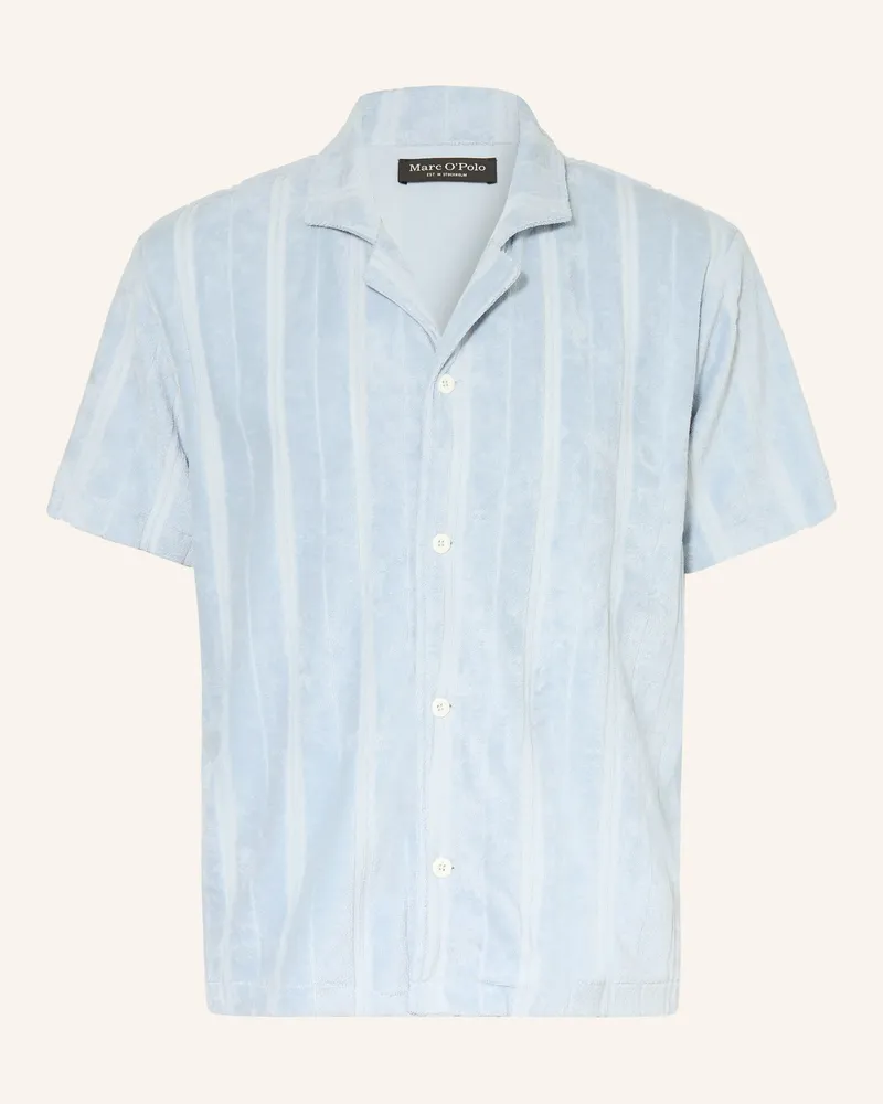 Marc O'Polo Lounge-Shirt aus Frottee Hellblau