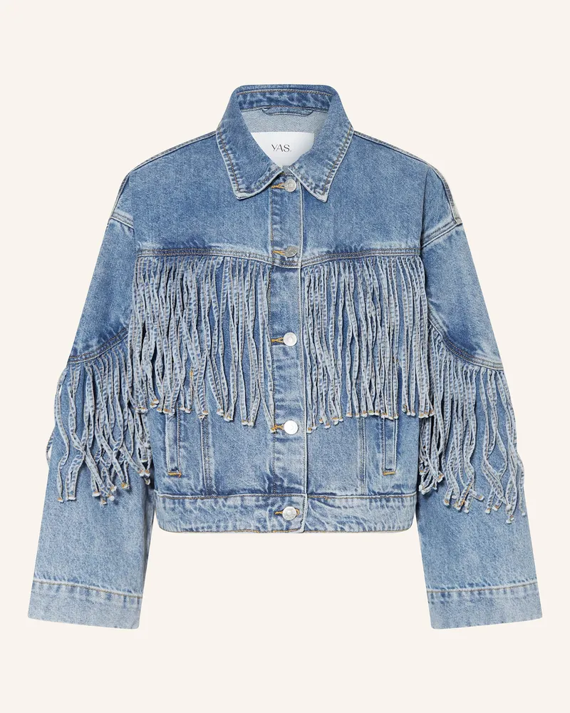 Y.A.S Jeansjacke Blau