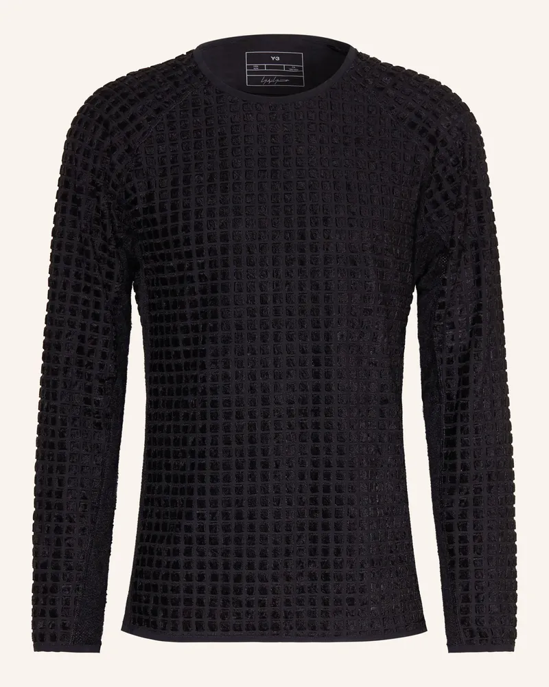 Y-3 Funktionsshirt Y-3 Running schwarz Schwarz