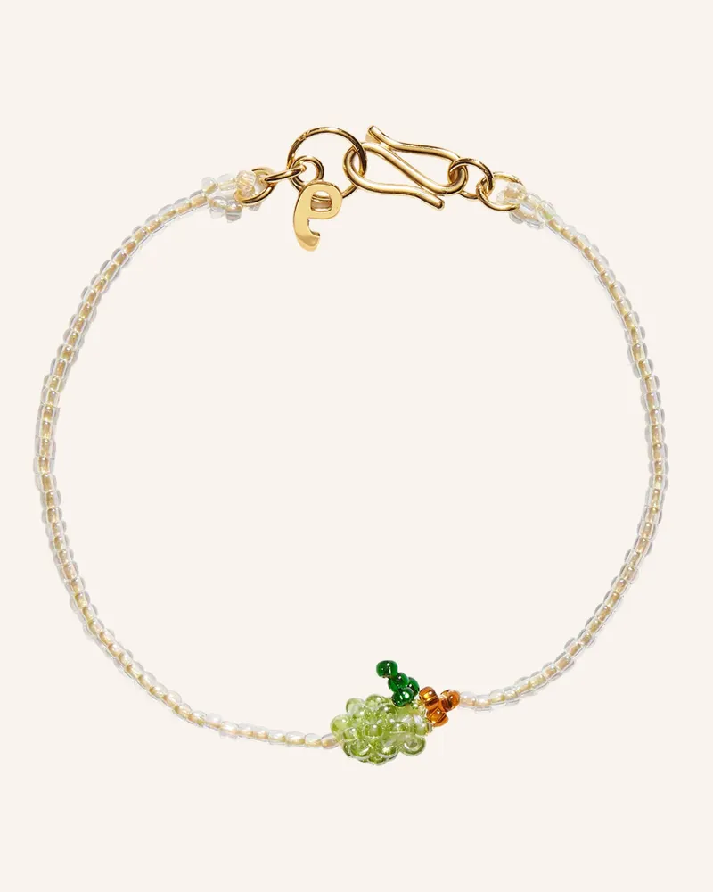 PURA UTZ Armbänder Mini Pear Bracelet 17cm By Glambou gold Gold
