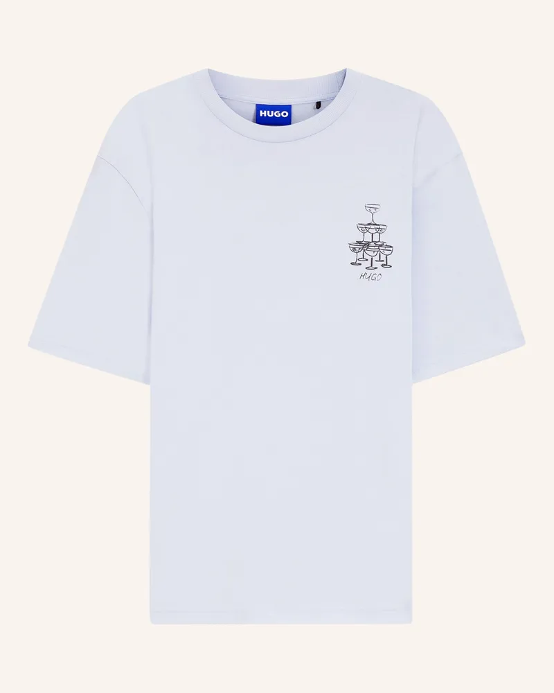 HUGO BOSS T-Shirt NUCAVO Hellblau