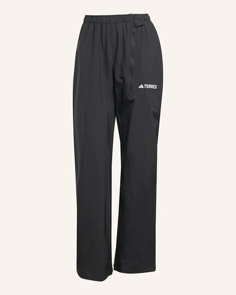 adidas TERREX MULTI CLIMAPROOF TWO-LAYER REGENHOSE Schwarz