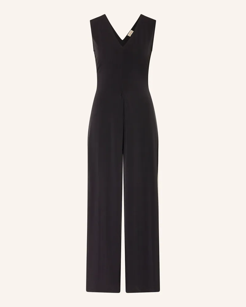 Cartoon Jumpsuit aus Jersey Schwarz