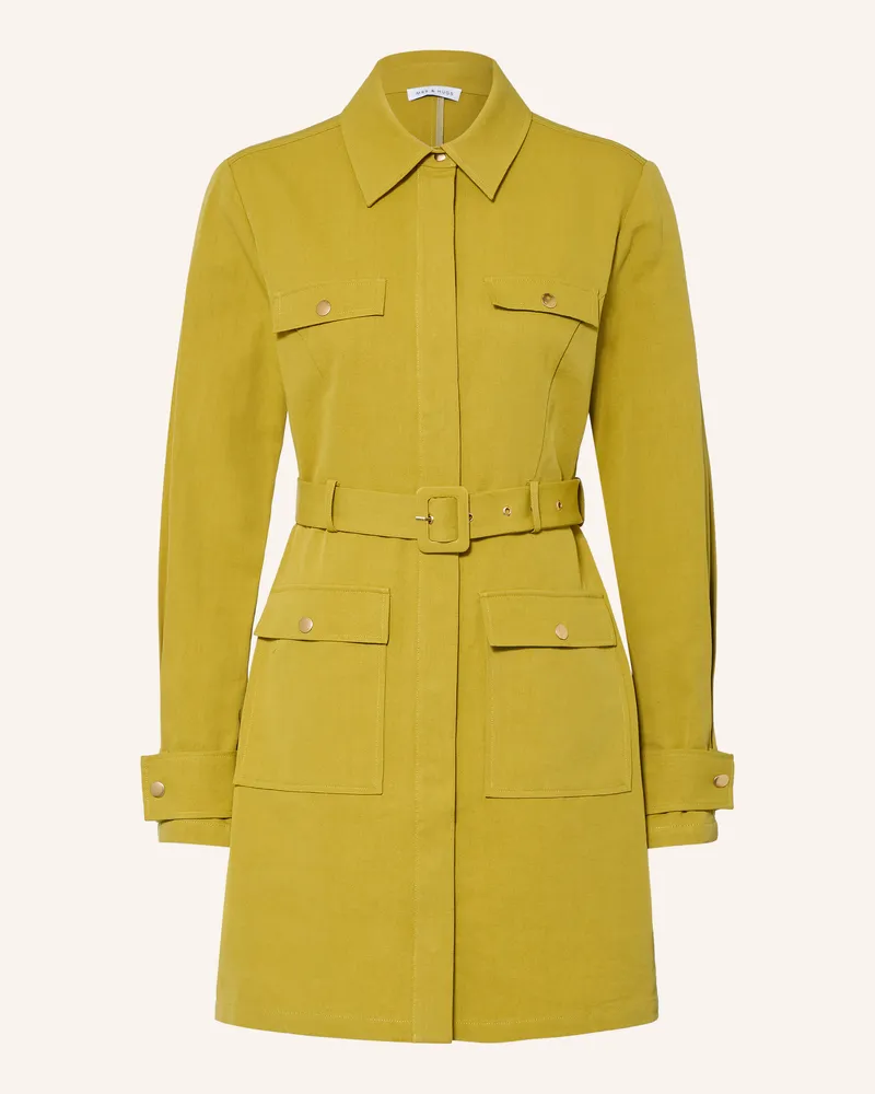 Mrs & HUGS Hemdblusenkleid gruen Khaki