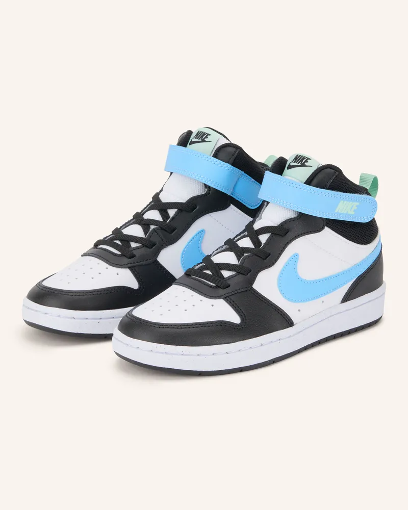 Nike Hightop-Sneaker Court Borough Mid 2 schwarz Schwarz