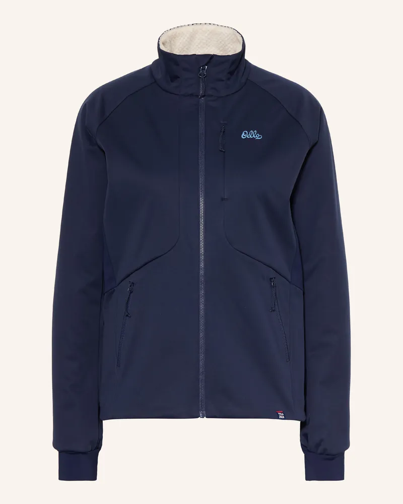Odlo Midlayer-Jacke Zeroweight X-Warm Insulated 80th Anniversary blau Dunkelblau