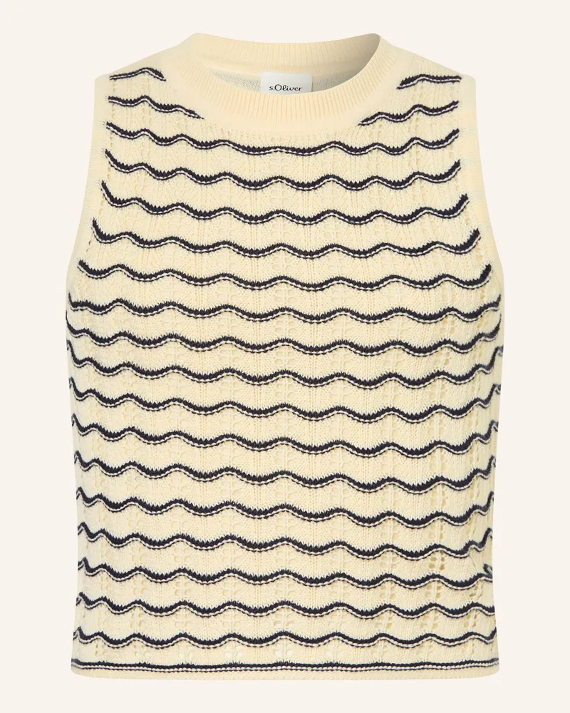 S.Oliver Stricktop Creme