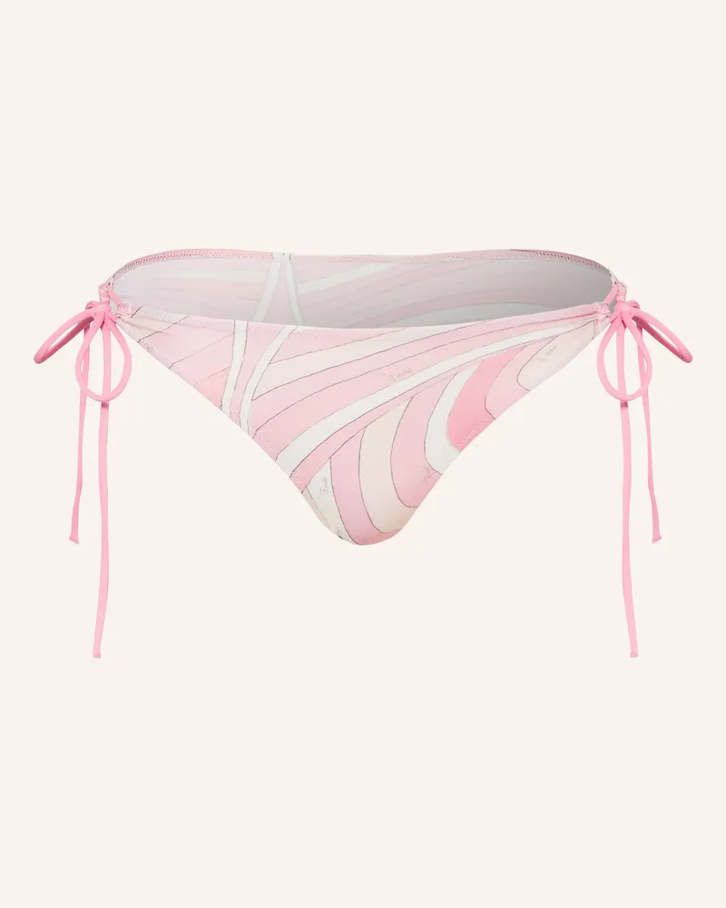 Emilio Pucci Triangel-Bikini-Hose Rosa