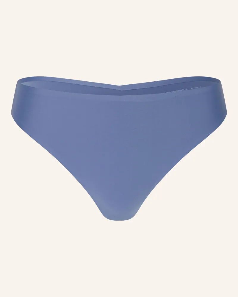 Triumph Slip Body Make-Up Illusion Lace blau Blaugrau