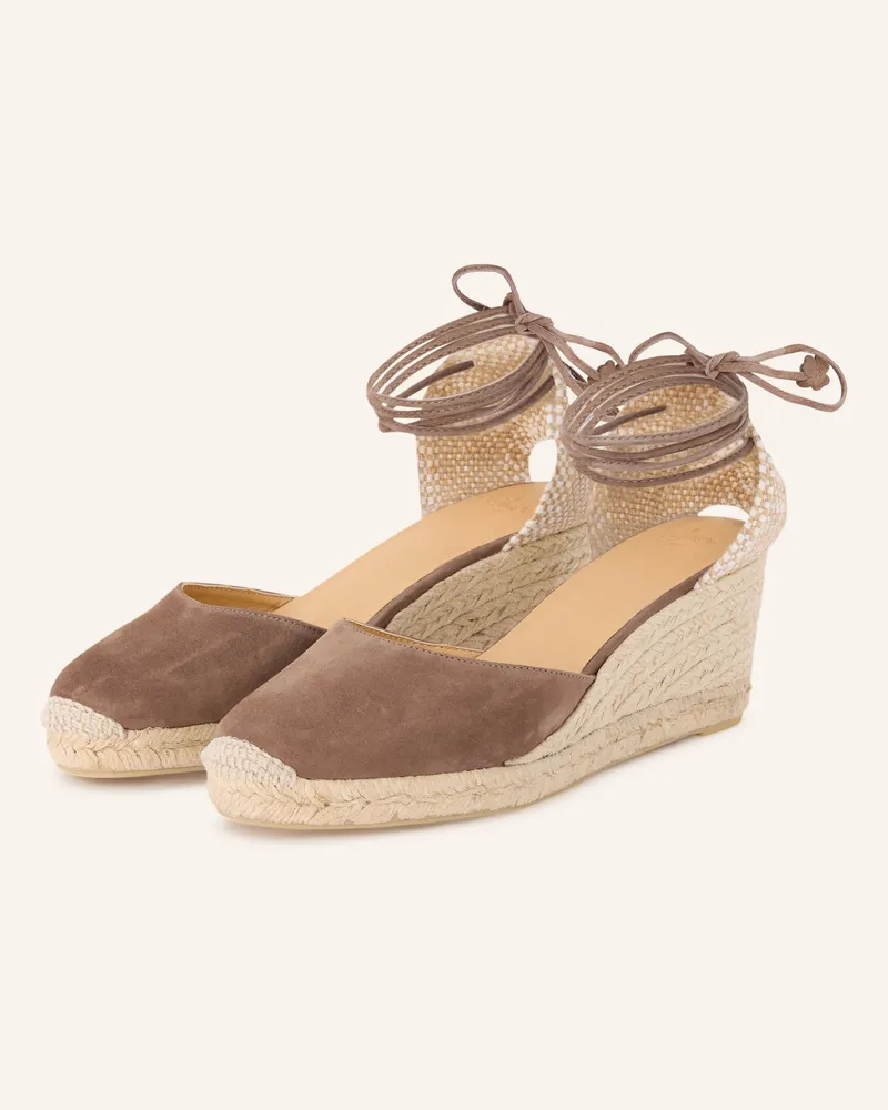 Castañer Wedges Carina beige Taupe