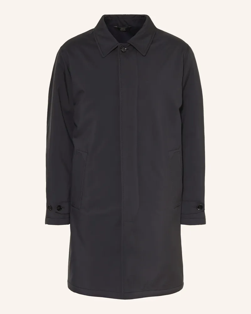 Brioni Mantel blau Dunkelblau