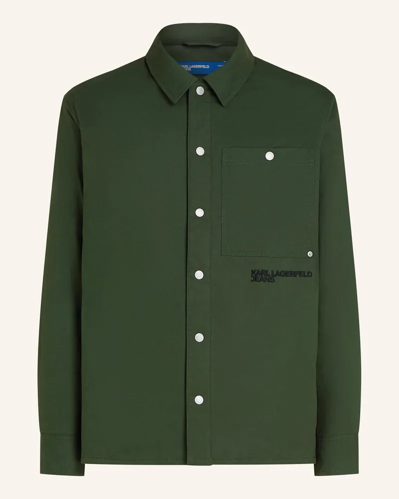 Karl Lagerfeld Jacke gruen Khaki