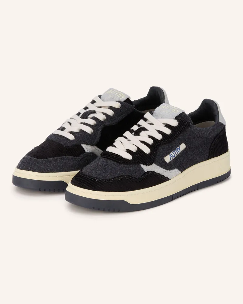 AUTRY Sneaker Medalist Low grau Schwarz