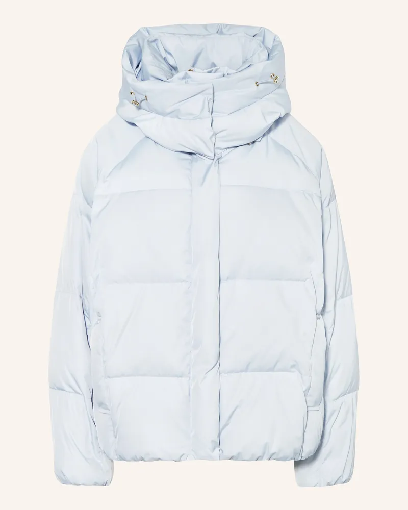 Riani Oversized-Steppjacke Mit Abnehmbarer Kapuze blau Hellblau