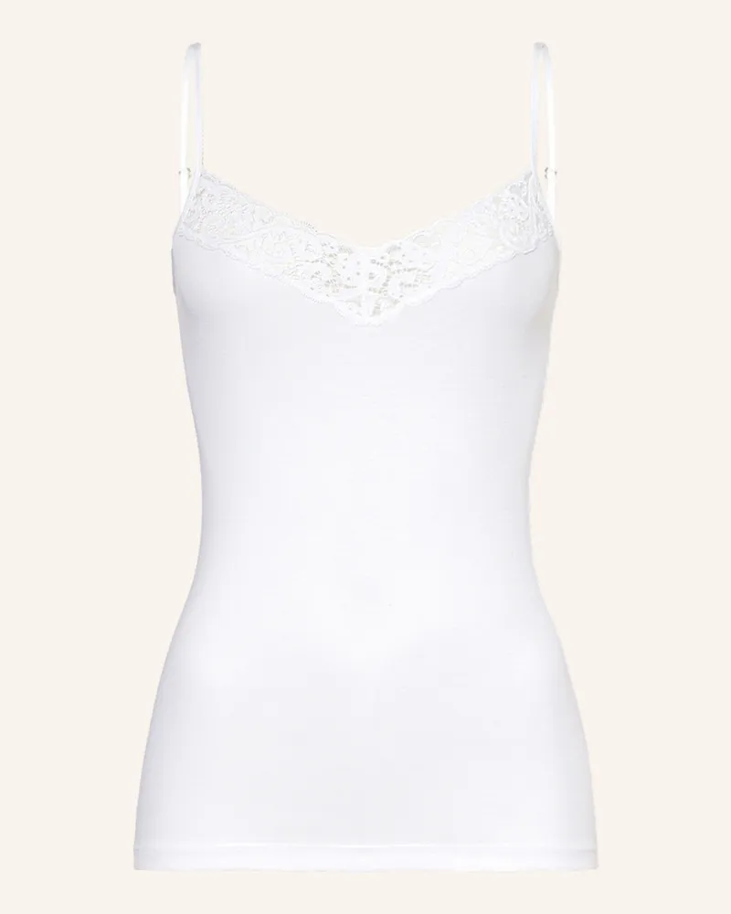 Hanro Top Moments weiss Weiss