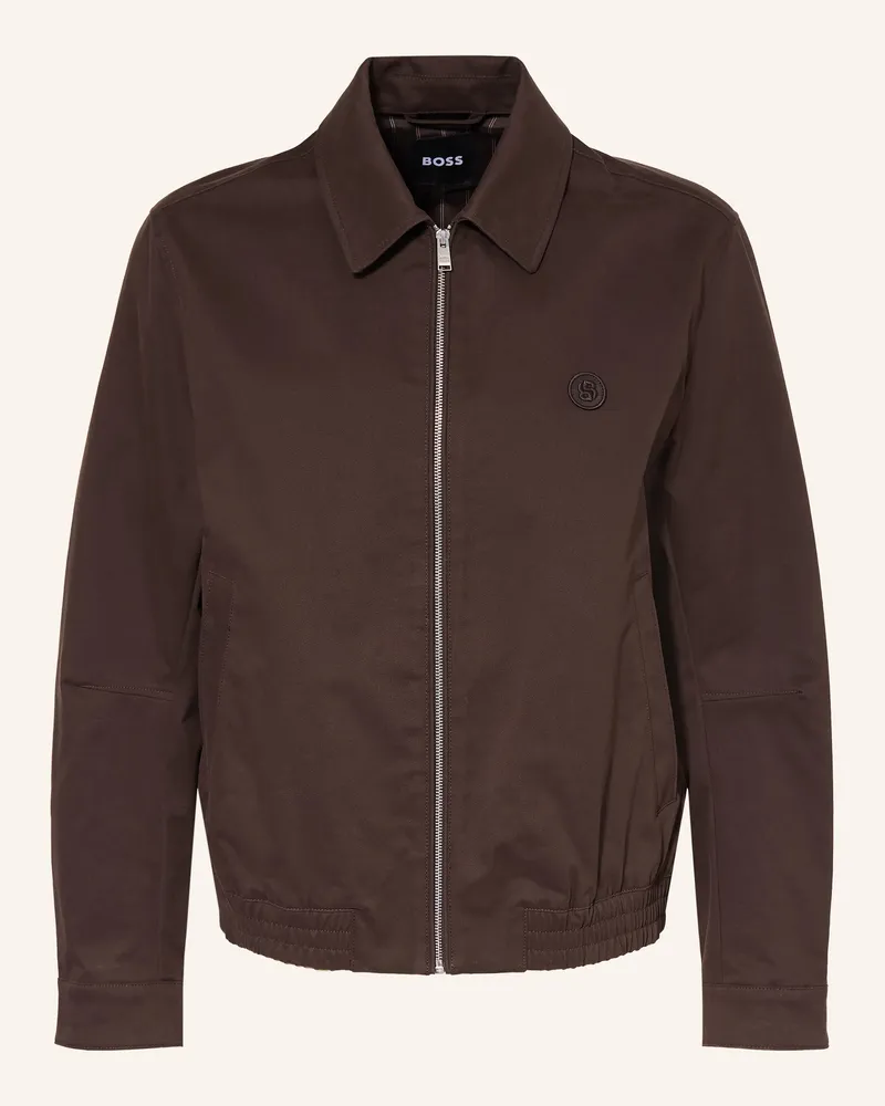 HUGO BOSS Jacke Carinho braun Dunkelbraun