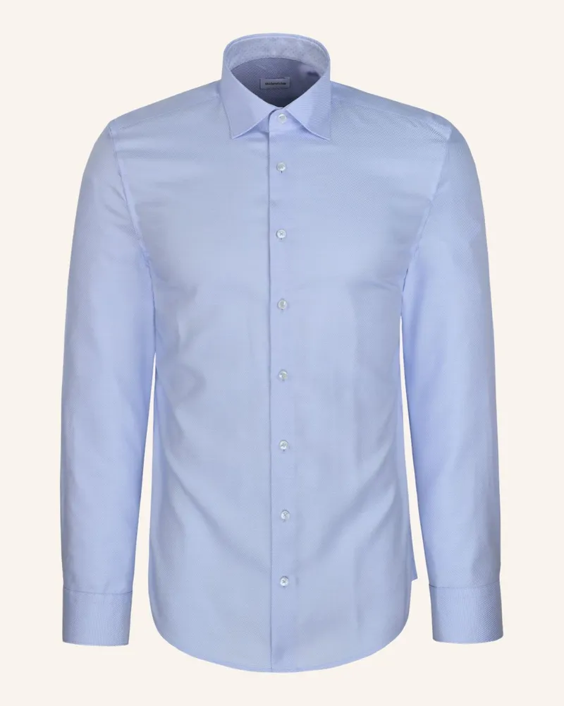 Seidensticker Business Hemd Shaped Fit blau Hellblau