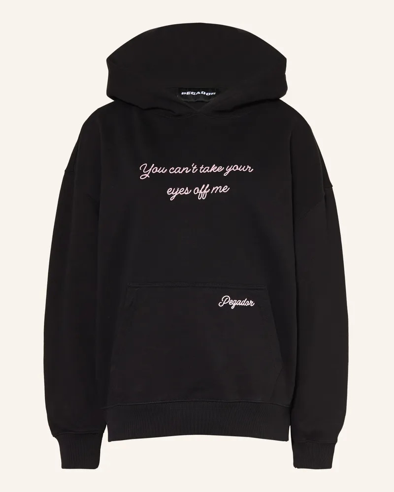 PEGADOR Hoodie Kuldiga schwarz Schwarz