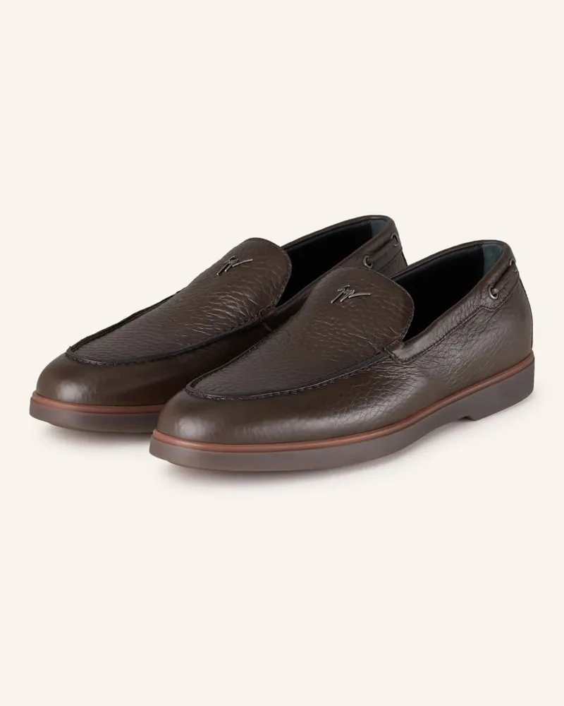 Giuseppe Zanotti Loafer TAORMINA - DUNKELBRAUN Braun