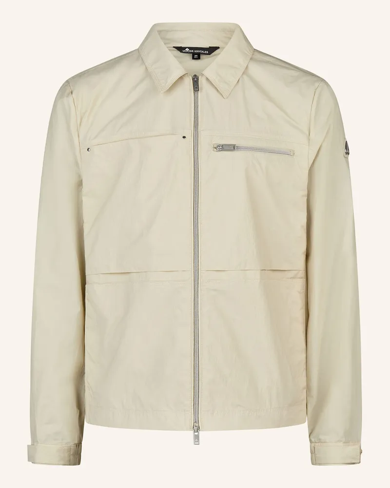 Moose Knuckles Hemdjacke Topflight beige Creme