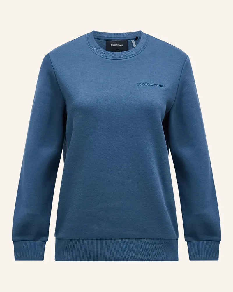Peak Performance Sweatshirtpullover blau Blau