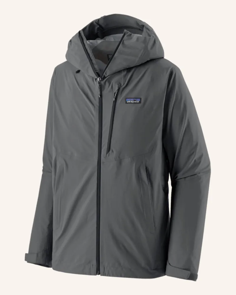 Patagonia Regenjacke Granite Crest grau Grau