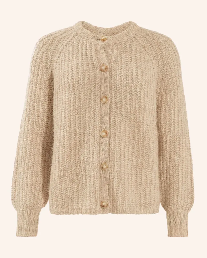 ADLYSH Soft Cardigan Mit Mohair beige Beige
