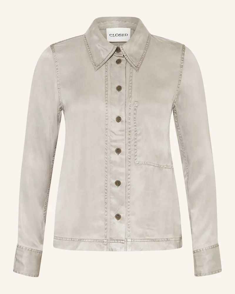 Closed Hemdbluse grau Grau