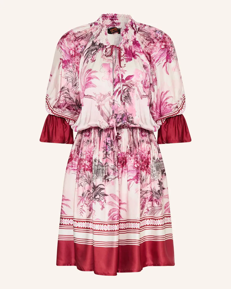 Miss Goodlife Satinkleid rosa Rosé