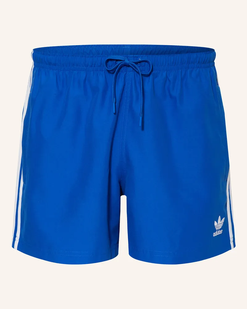 adidas Badeshorts ADICOLOR 3 STRIPES SWIM 5 INCH Blau