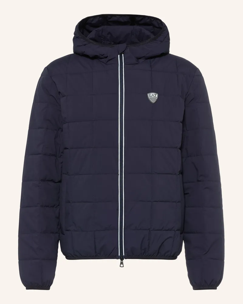 EA7 Steppjacke blau Dunkelblau