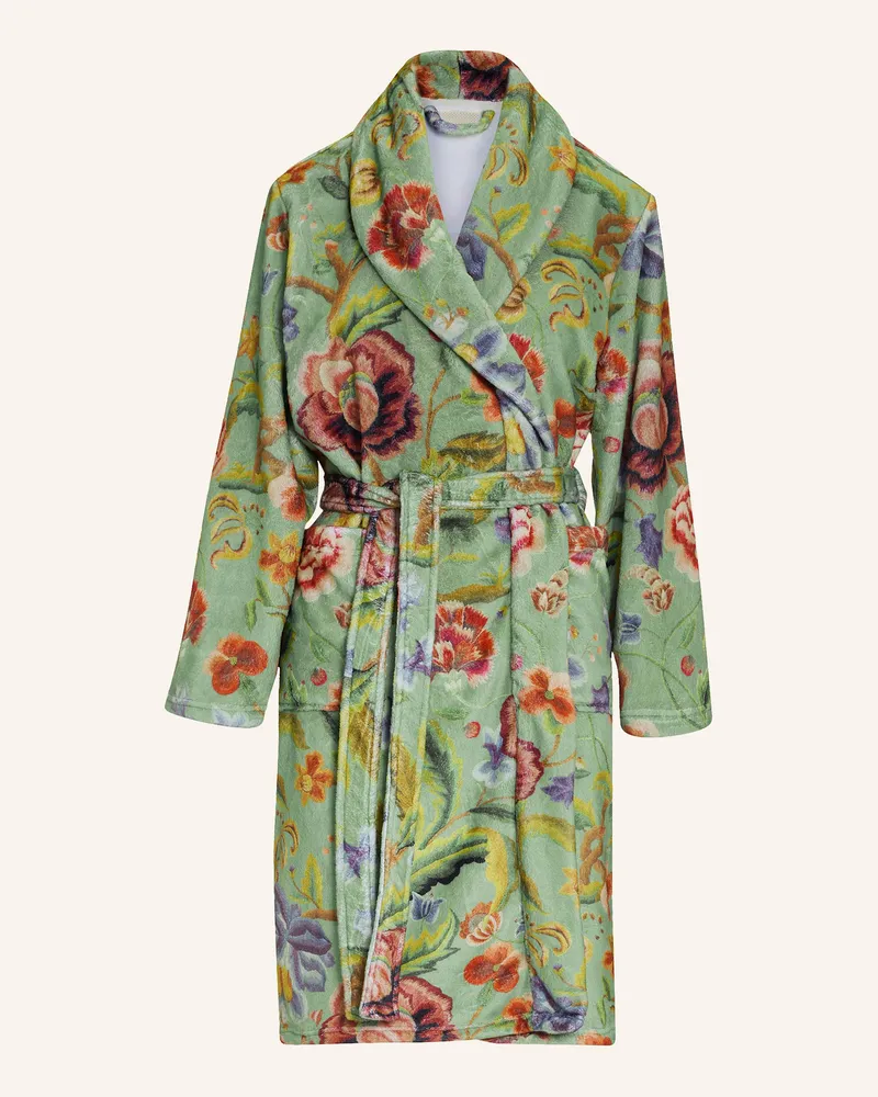 Essenza Bademantel Steff Roselina gruen Grün