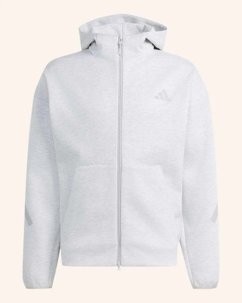 adidas Adidas Z.N.E. Full Zip Trainingsjacke grau Grau