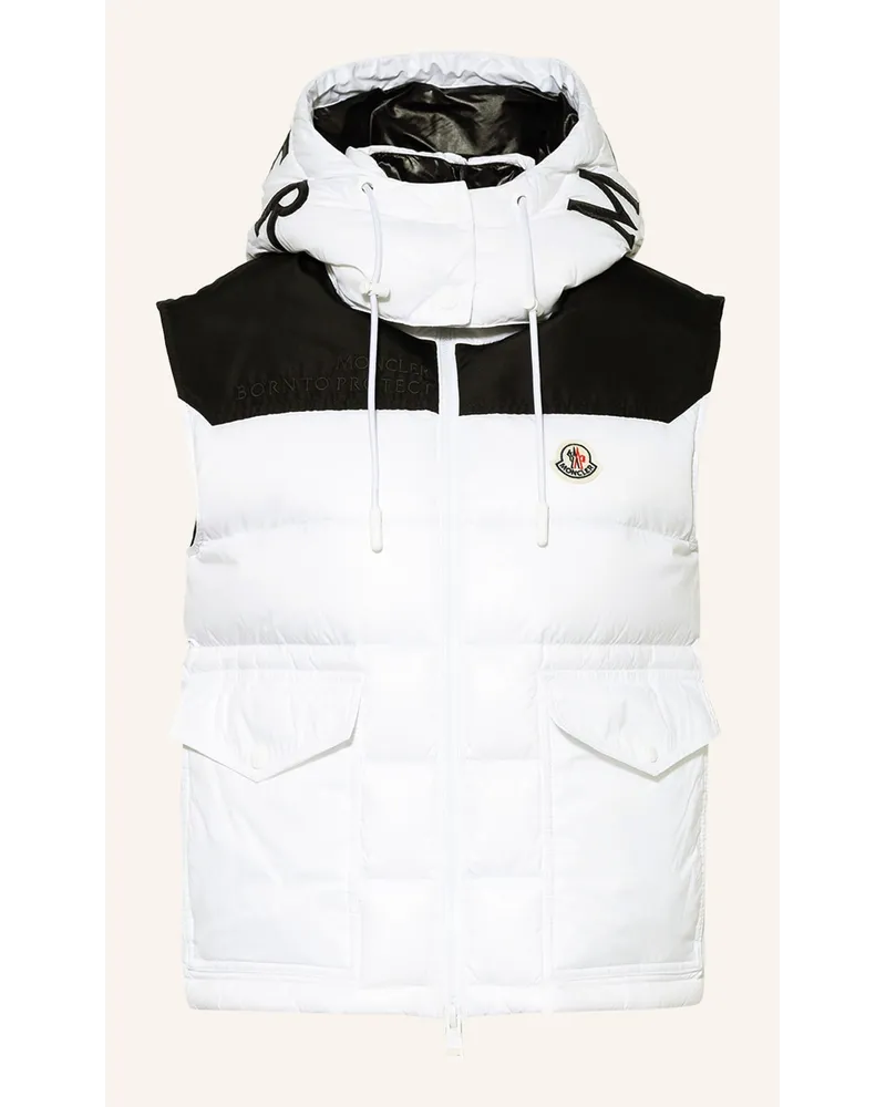 Moncler Daunenweste CIBOURE Weiss