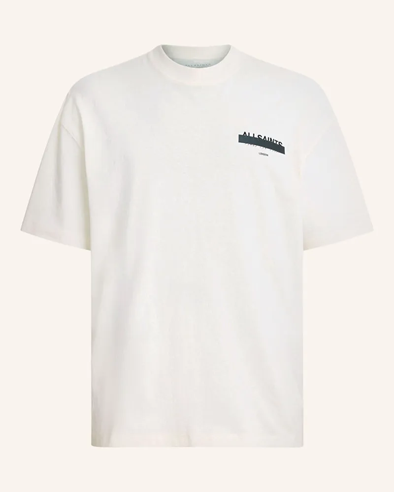 AllSaints T-Shirt Redact weiss Weiss