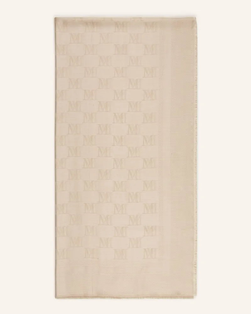 Max Mara Schal Gelato Mit Seide beige Beige