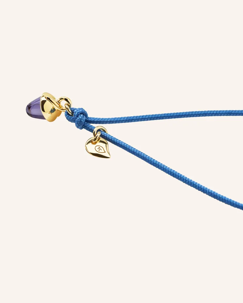 TAMARA COMOLLI Armband BRACELET 'MYMIKADO' WITH IOLITE aus 18 Karat Gelbgold mit Iolith Gold