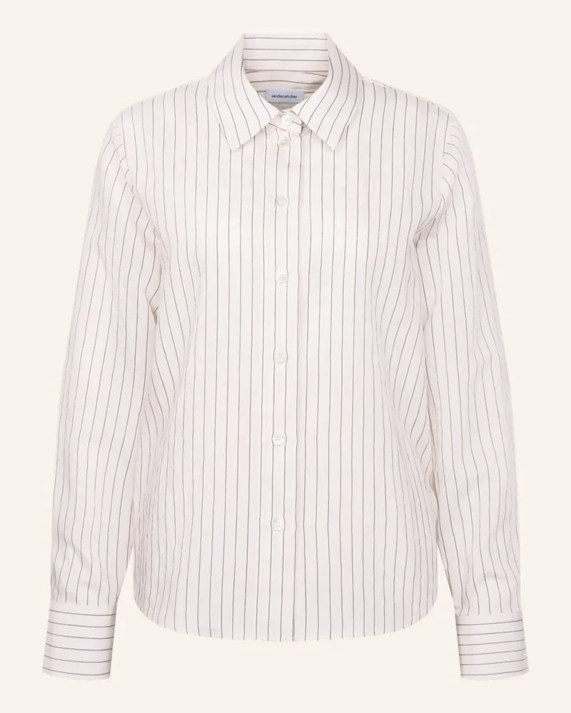 Seidensticker Hemdbluse grau Grau