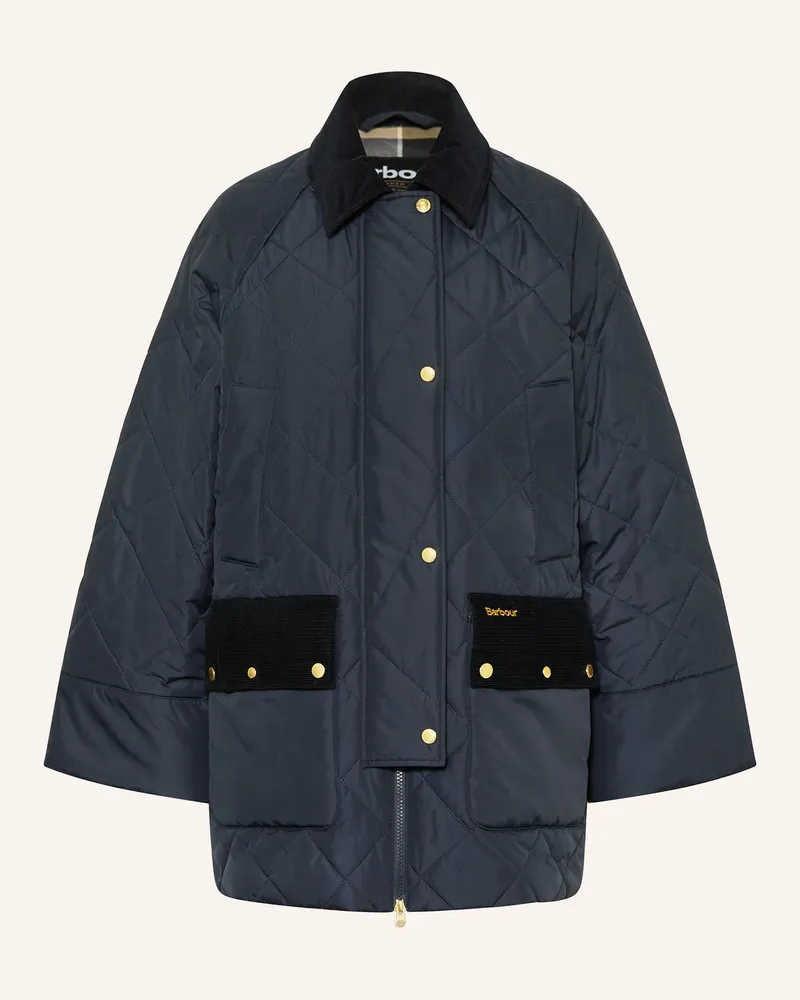 Barbour Steppmantel ALDBURGH Dunkelblau