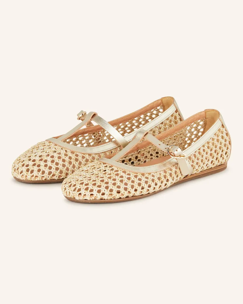 Ancient Greek Sandals Ballerinas AERATI Creme