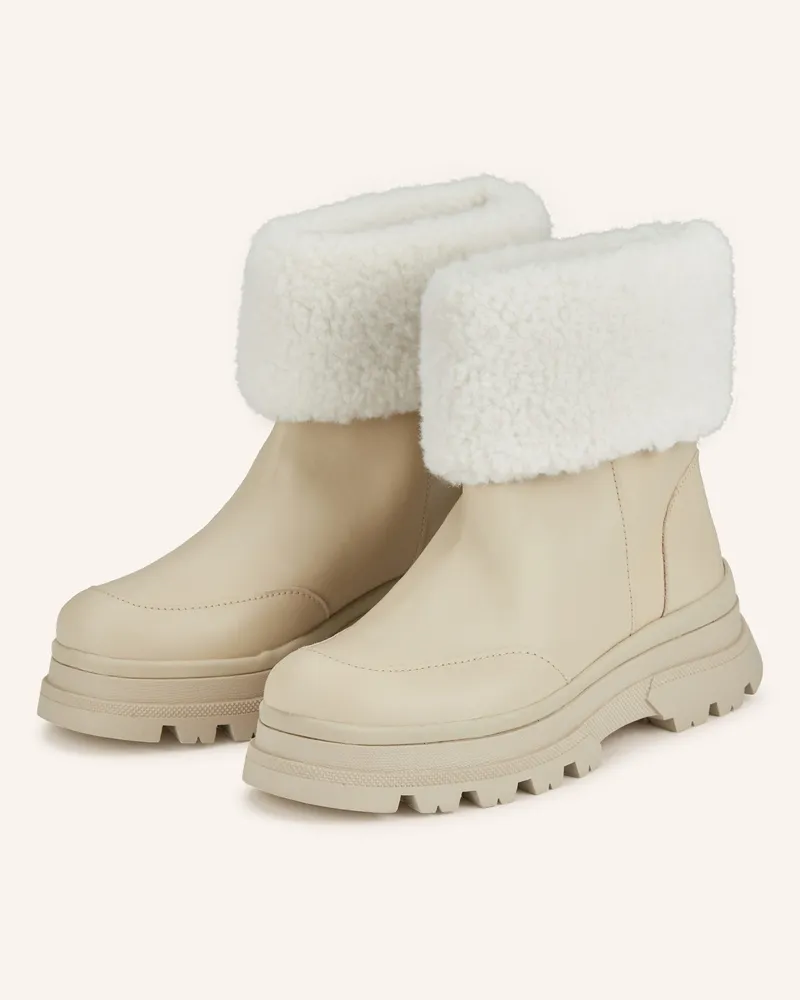 HUGO BOSS Boots FOSTER BOOTIE Beige