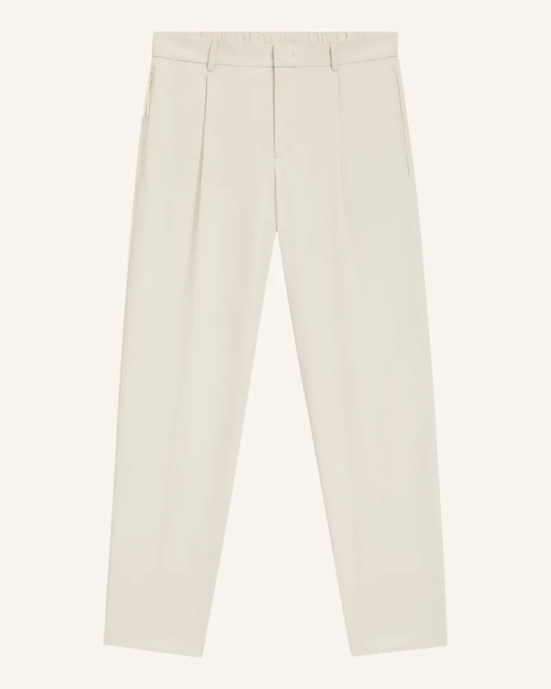 HUGO BOSS Business Hose P-PHIL-PLCWWGPK-253F Relaxed Fit Weiss